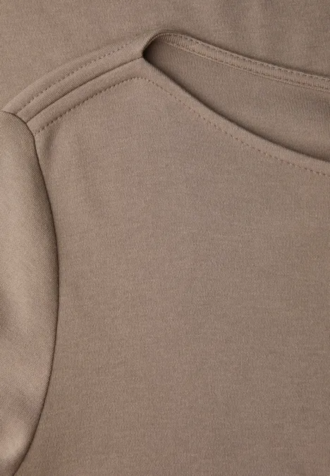 T-shirt en couleur unie light terra mocha