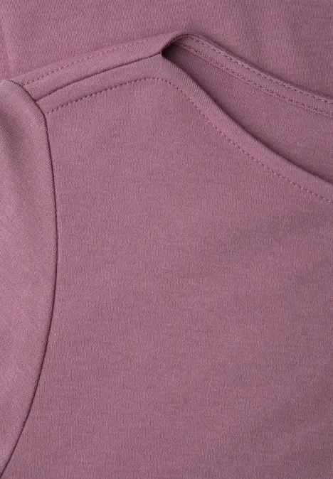 T-shirt en couleur unie muted plum