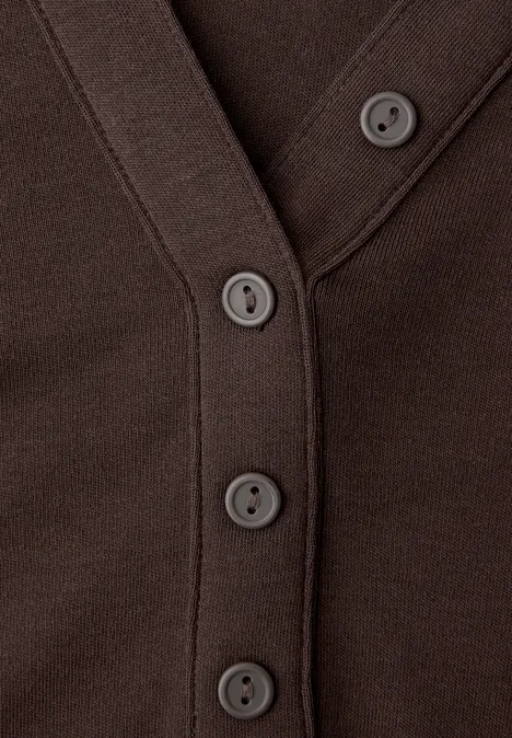 T-shirt en couleur unie molten earth