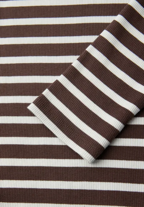 Gestreiftes Shirt molten earth