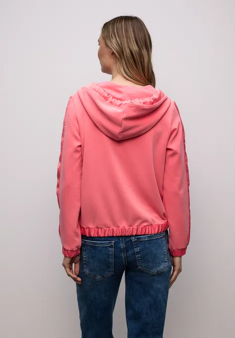 Hoodie Jacke striking coral Hoodie Jacke striking coral
