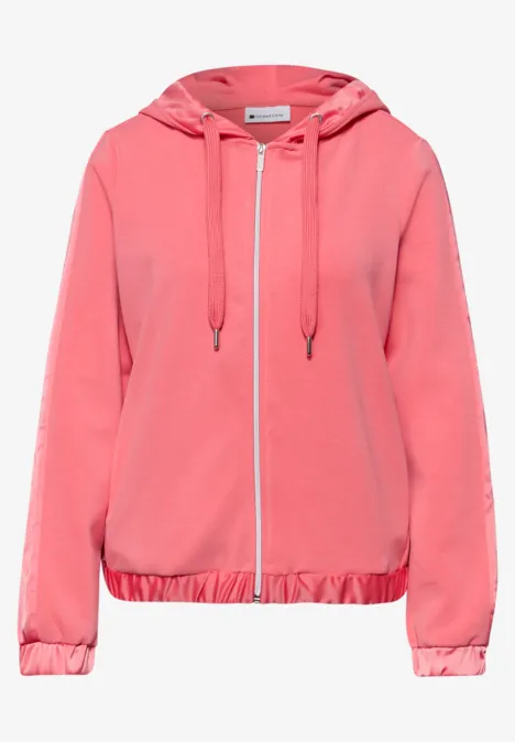 Hoodie Jacke striking coral Hoodie Jacke striking coral