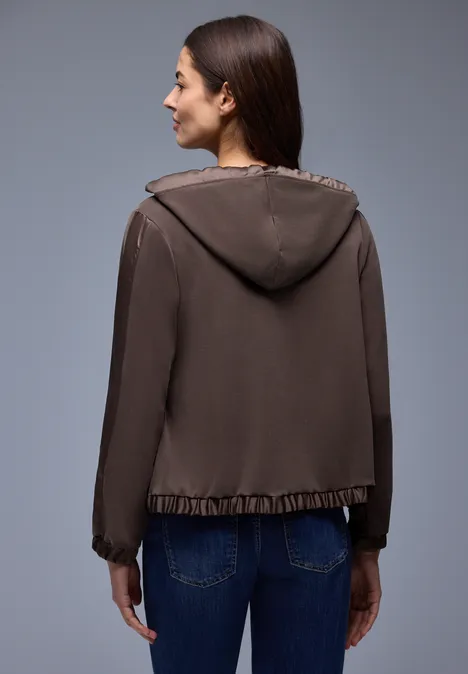 Veste à capuche molten earth