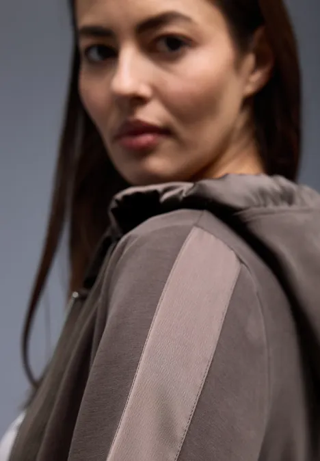 Veste à capuche molten earth