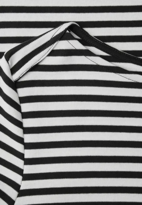 T-shirt à rayures Black