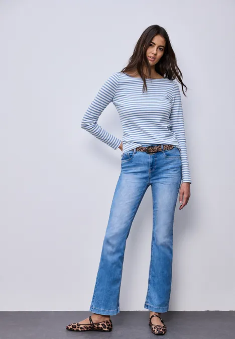 Gestreiftes Shirt bonnet blue