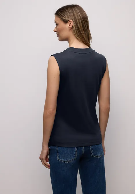 Basic Top shadowed navy Basic Top shadowed navy