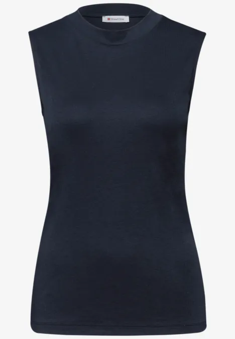 Basic Top shadowed navy Basic Top shadowed navy