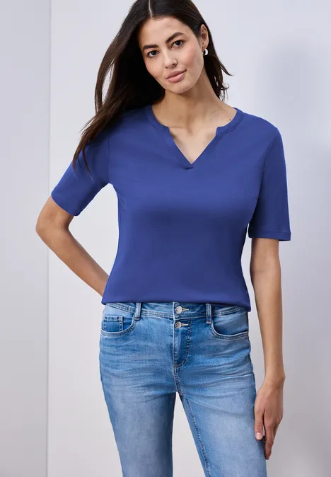 Basic Shirt amparo blue Basic Shirt amparo blue
