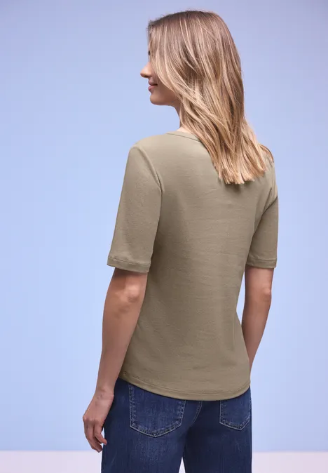Basic Shirt light terra mocha