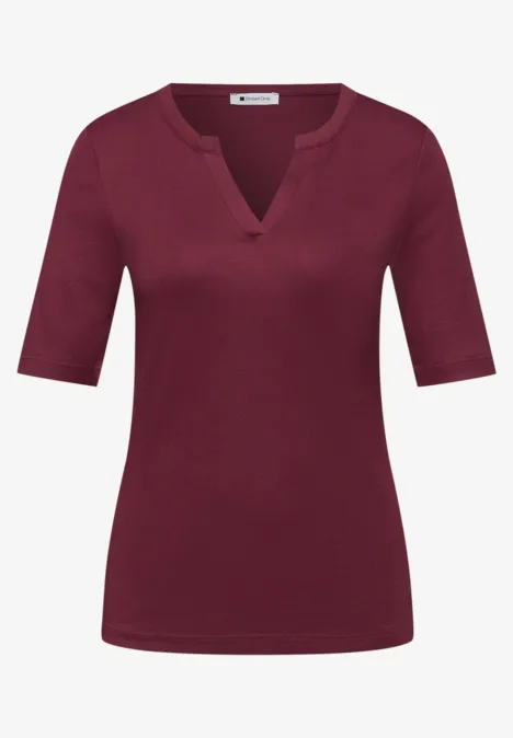 Basic Shirt truffle red