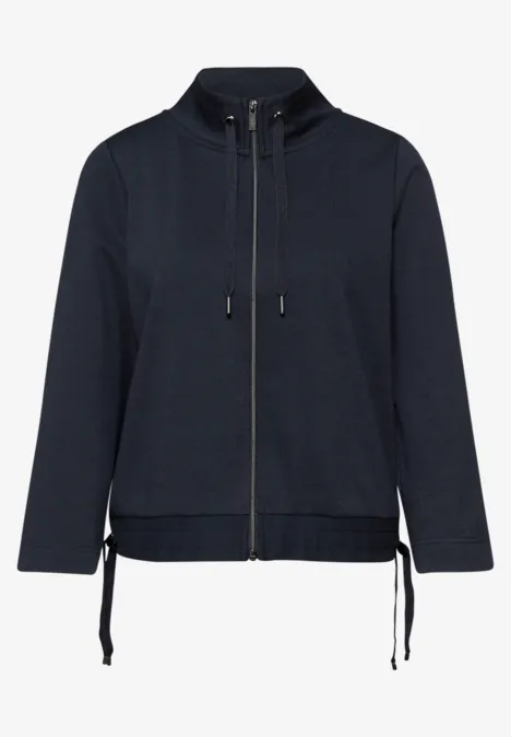 Zipper Jacke shadowed navy