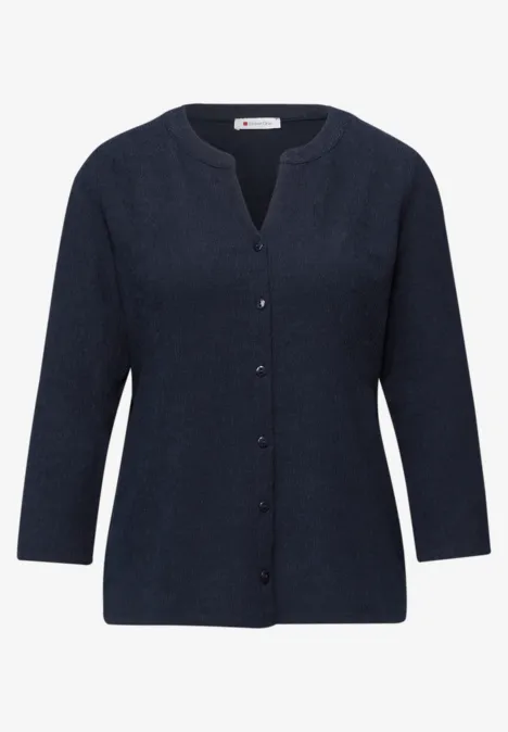 Shirt im Tunika-Look shadowed navy