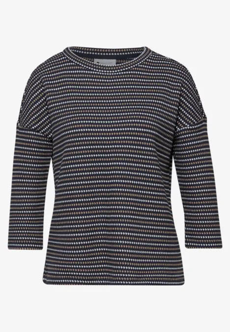 Gestreiftes Shirt shadowed navy