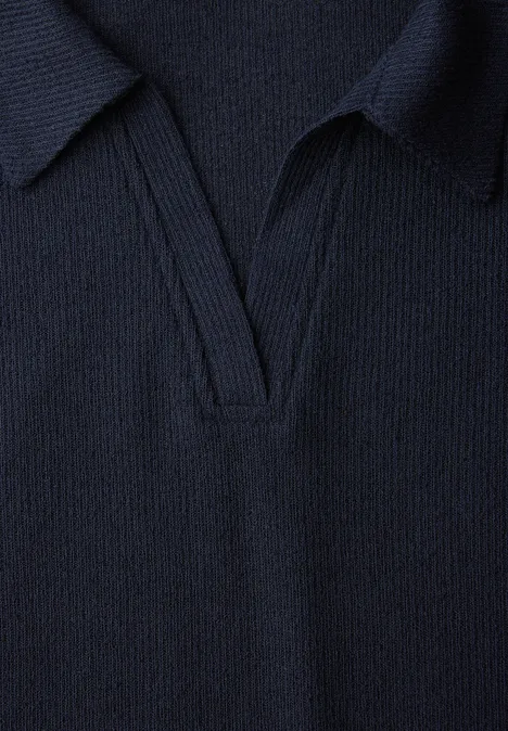 T-shirt en couleur unie shadowed navy