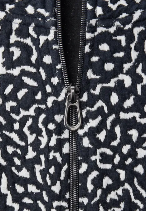 Veste à motifs shadowed navy