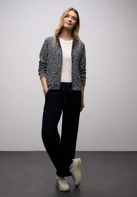 Veste à motifs shadowed navy