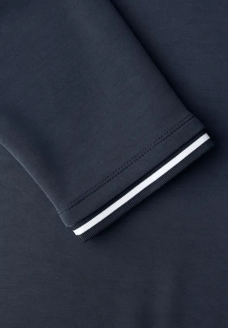 T-shirt avec détails contrastés shadowed navy