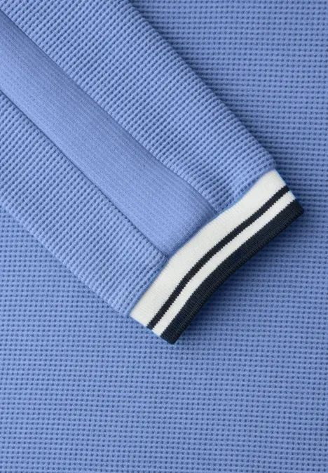 Strukturshirt mit Tape bonnet blue Strukturshirt mit Tape bonnet blue