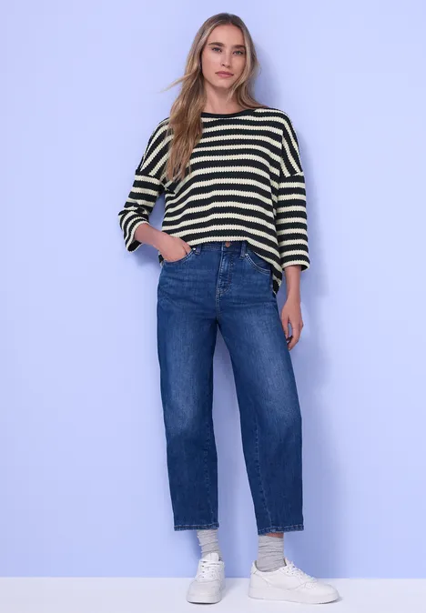 Gestreiftes Shirt shadowed navy