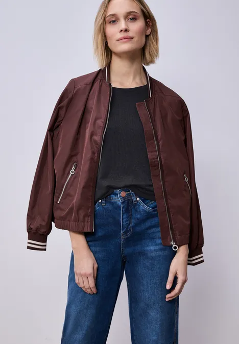 Shirt im Melange-Look shadowed navy mel.