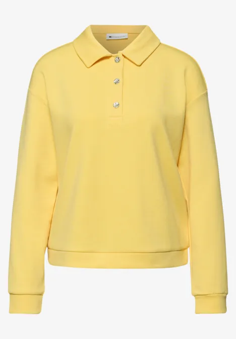 Poloshirt bloom yellow mel.