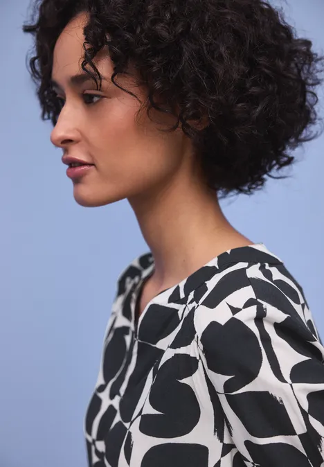 Gemustertes Shirt shadowed navy Gemustertes Shirt shadowed navy