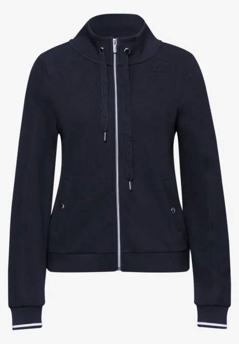 Zipper Jacke shadowed navy
