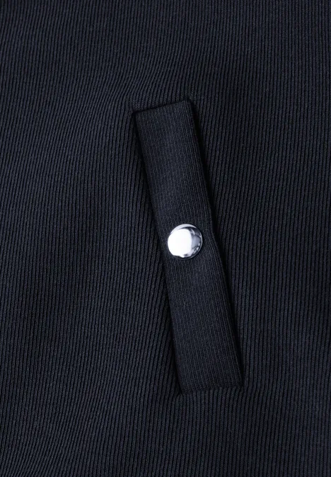 Zipper Jacke shadowed navy