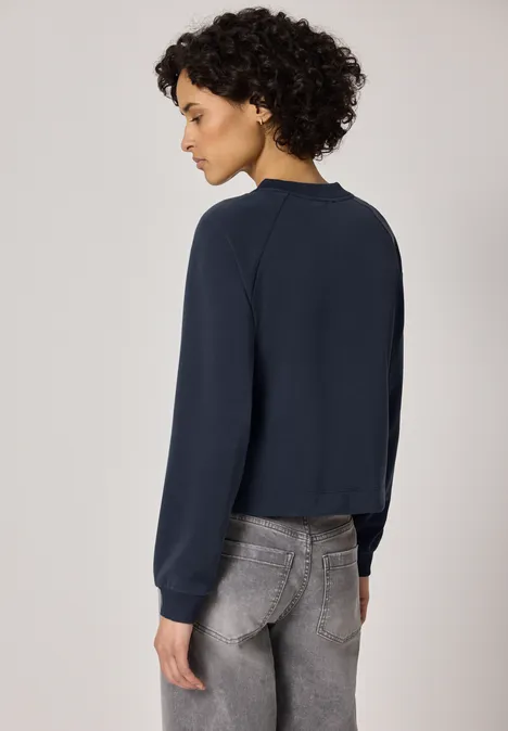 Ritsjas in effen kleur shadowed navy