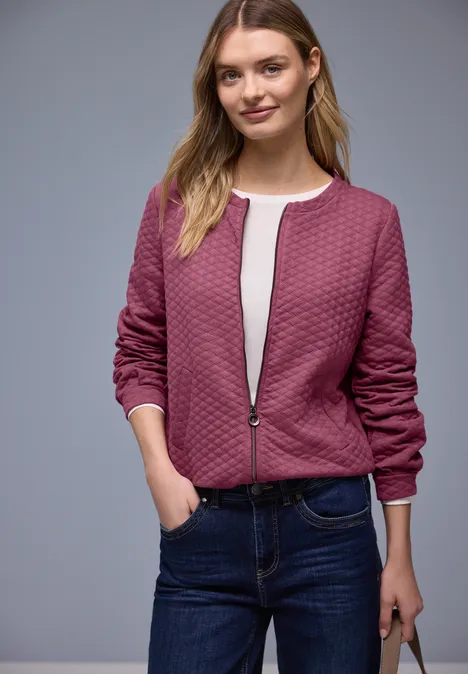 Zipper Jacke dark clouded blush Zipper Jacke dark clouded blush