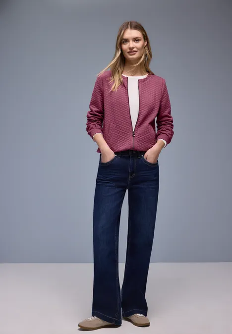 Zipper Jacke dark clouded blush Zipper Jacke dark clouded blush