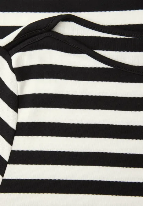 Gestreiftes Shirt Black