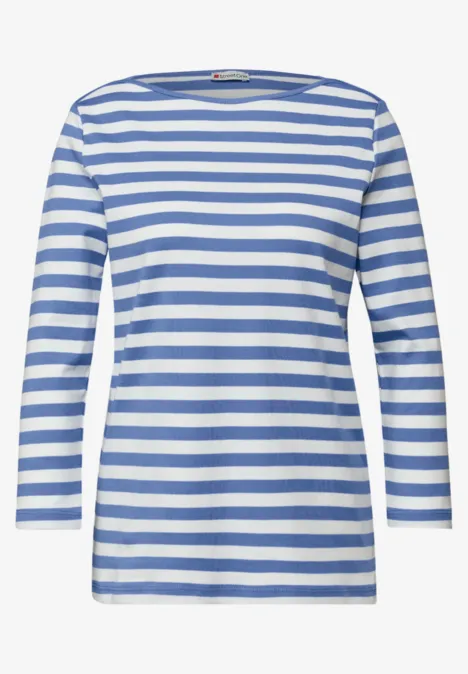 Gestreiftes Shirt bonnet blue