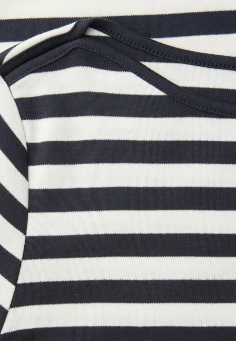 Bluzka w paski shadowed navy