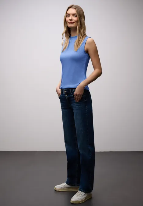 Basis top bonnet blue