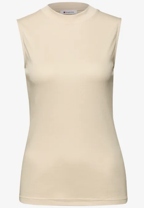 Basis top smoke beige