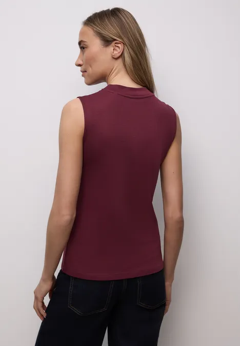 Basic Top truffle red