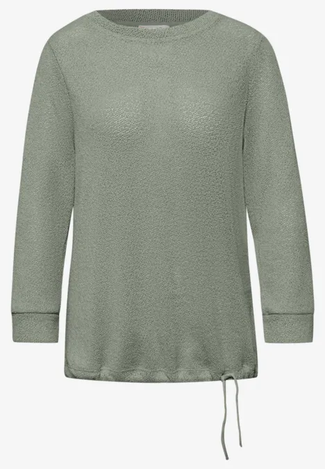 Koszulka w jednolitym kolorze dark mint green