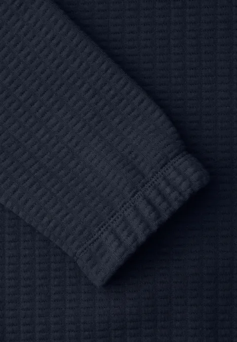 Hoodie Shirt shadowed navy