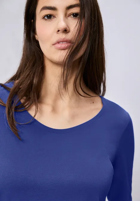 Basic Shirt amparo blue Basic Shirt amparo blue