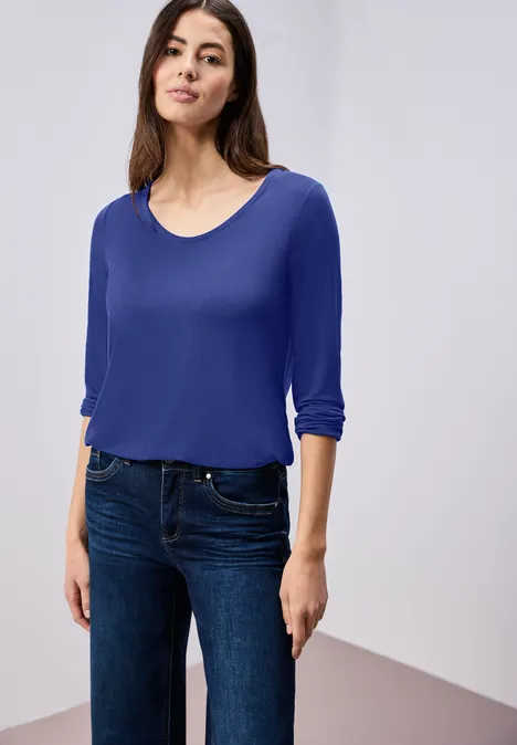 Basic Shirt amparo blue Basic Shirt amparo blue