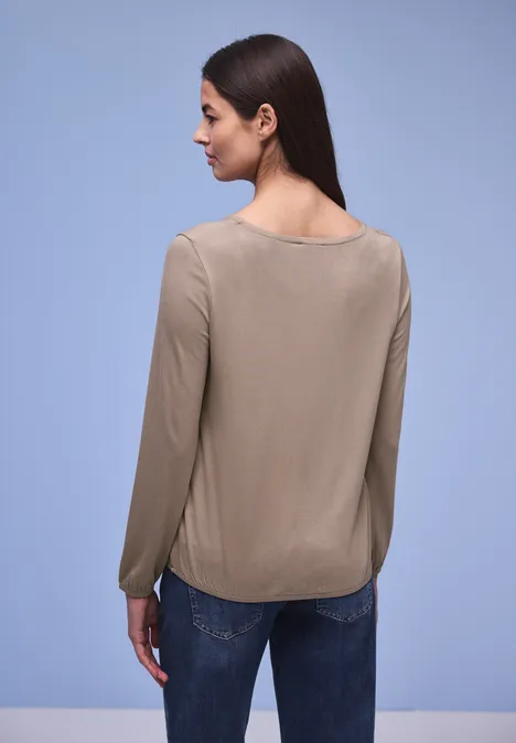 T-shirt de base light terra mocha