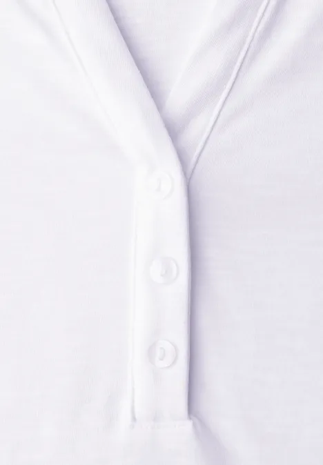 Shirt im Tunika-Look White