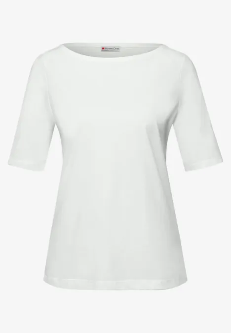 Basic Shirt in een 2-pack off white/dark clouded blush