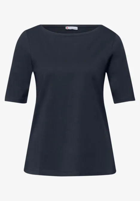 Basic Shirt in een 2-pack shadowed navy/cashmere blue