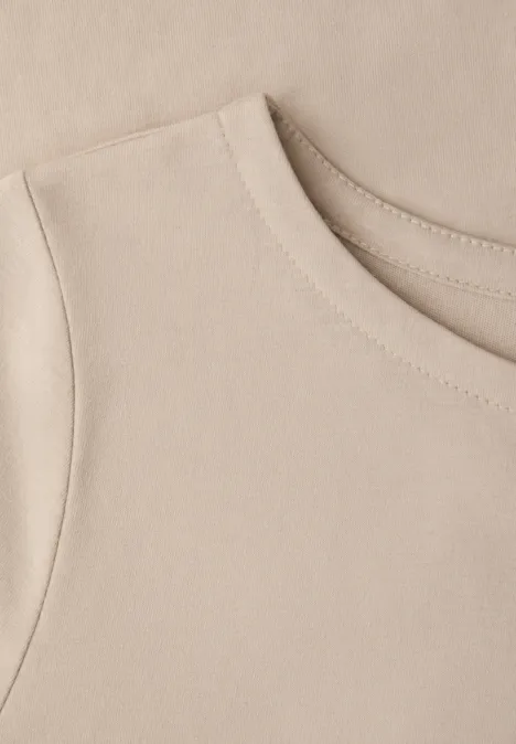 Basic T-Shirt cotton beige