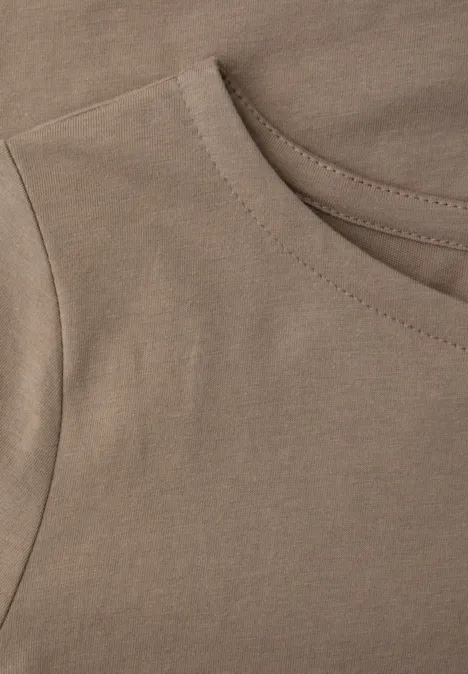 Basic T-Shirt light terra mocha
