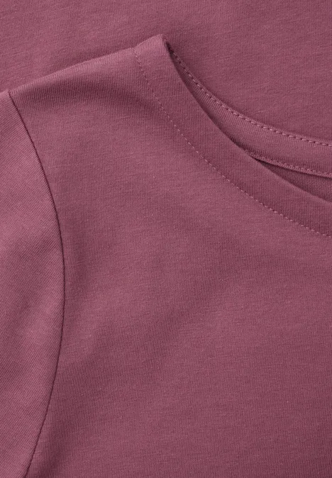 Basic Shirt dark clouded blush