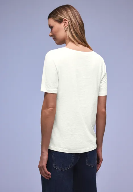 T-shirt de base off white